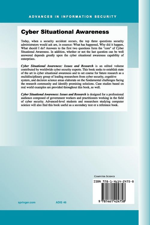 Produktbild: Cyber Situational Awareness