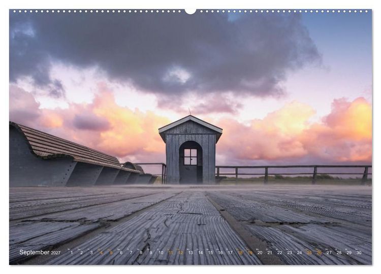 Produktbild: Nordseeurlaub in St. Peter-Ording (Wandkalender 2027 DIN A2 quer), CALVENDO Monatskalender