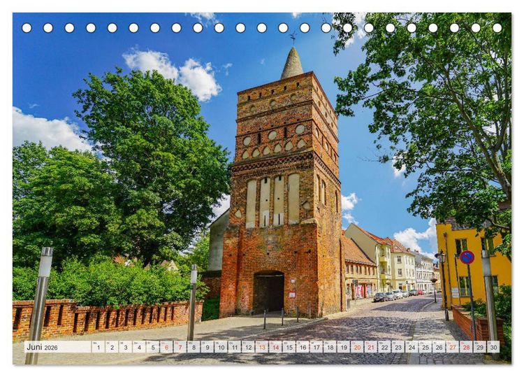 Produktbild: Brandenburg an der Havel Impressionen (Tischkalender 2026 DIN A5 quer), CALVENDO Monatskalender