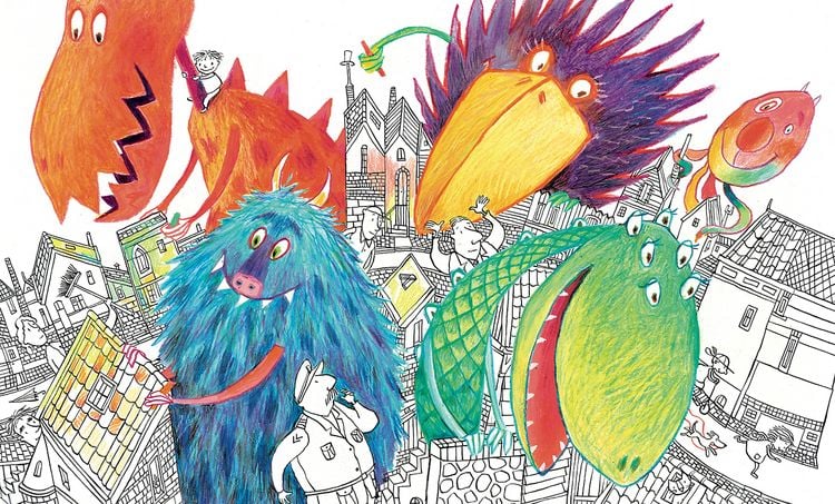 Produktbild: Das kunterbunte Monsterbuch