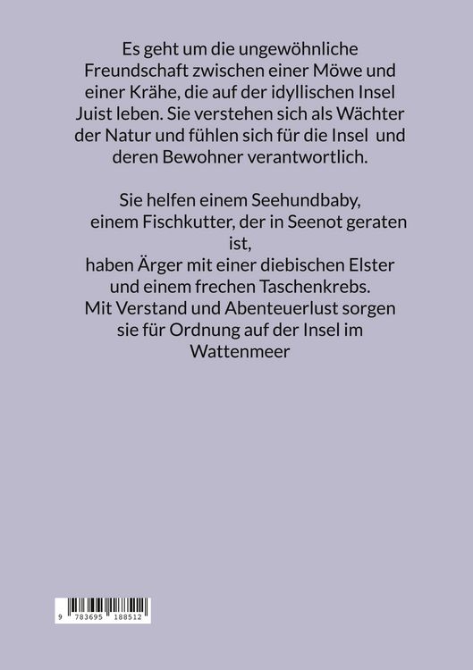 Produktbild: Die M&ouml;we Krabbe und die Kr&auml;he Rabenstolz