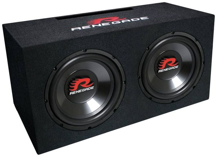 Produktbild: Renegade RXV1002 Auto-Subwoofer passiv 1000W