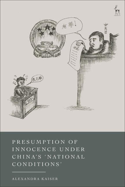 Produktbild: Presumption of Innocence Under China's 'National Conditions'