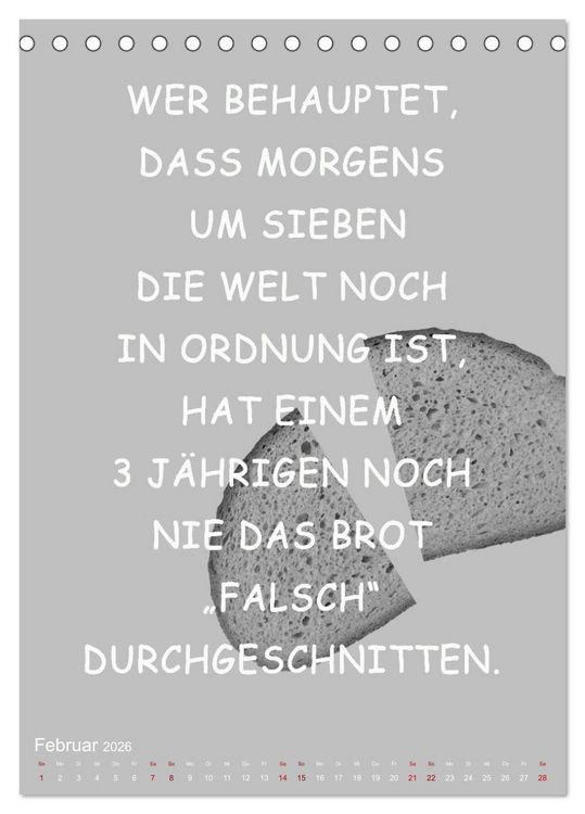 Produktbild: Willkommen im Familienalltag (Tischkalender 2026 DIN A5 hoch), CALVENDO Monatskalender