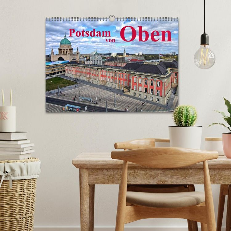 Produktbild: Potsdam von Oben (Wandkalender 2026 DIN A3 quer), CALVENDO Monatskalender