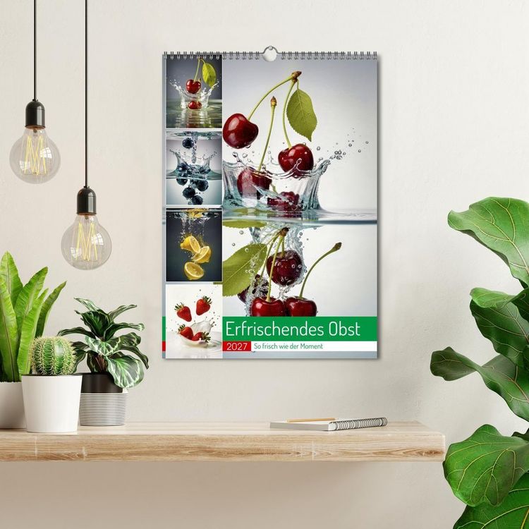 Produktbild: Erfrischendes Obst (Wandkalender 2027 DIN A3 hoch), CALVENDO Monatskalender