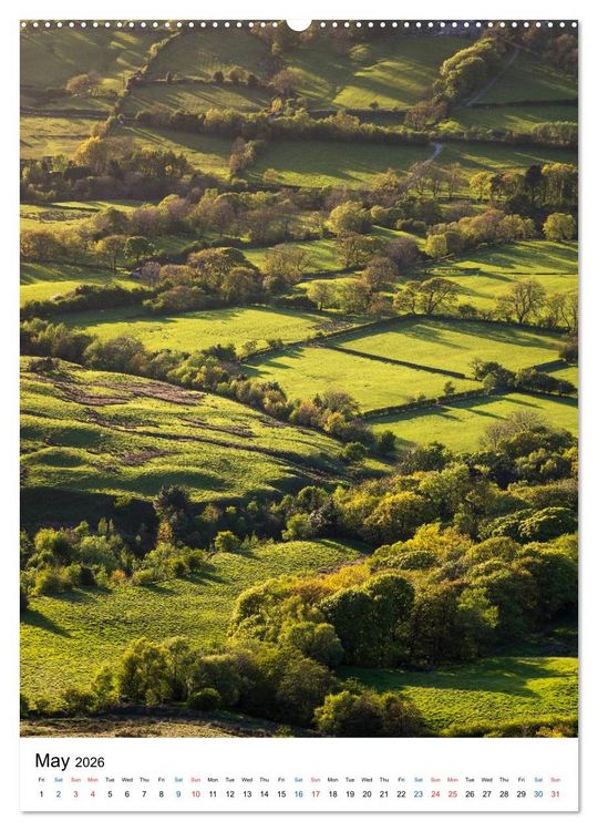 Produktbild: Scenes from the Peak District (High Quality Premium Wall Calendar 2026 DIN A2 portrait),CALVENDO 12 Month Wall Calendar