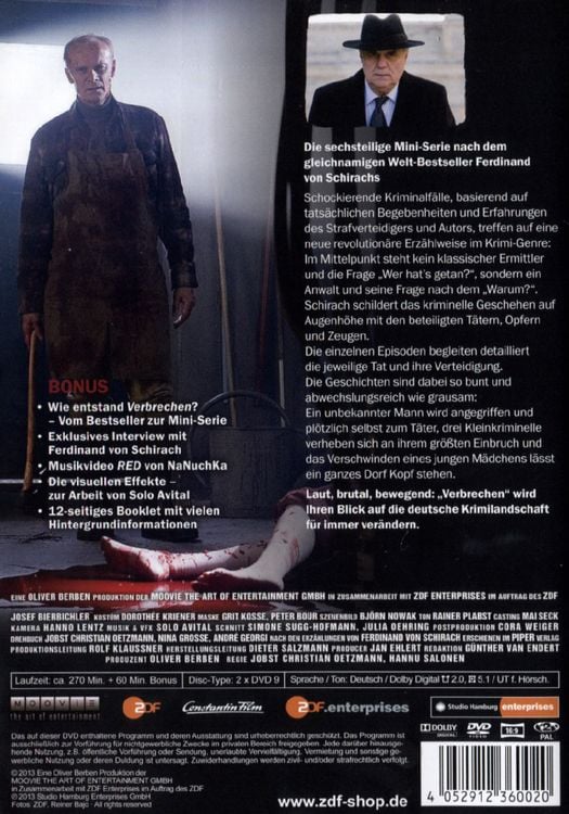 Produktbild: Verbrechen [2 DVDs]