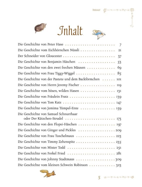 Produktbild: Beatrix Potter - S&auml;mtliche Geschichten von Peter Hase und seinen Freunden
