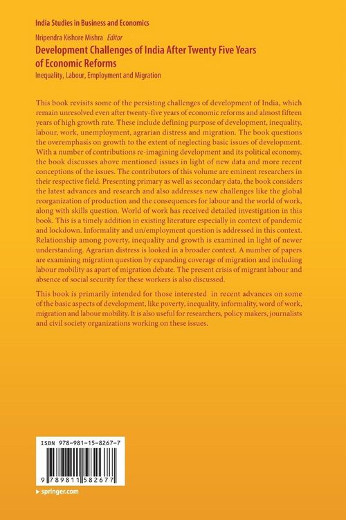 Produktbild: Development Challenges of India After Twenty Five Years of Economic Reforms