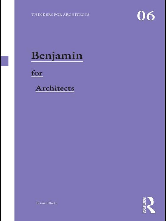 Produktbild: Benjamin for Architects
