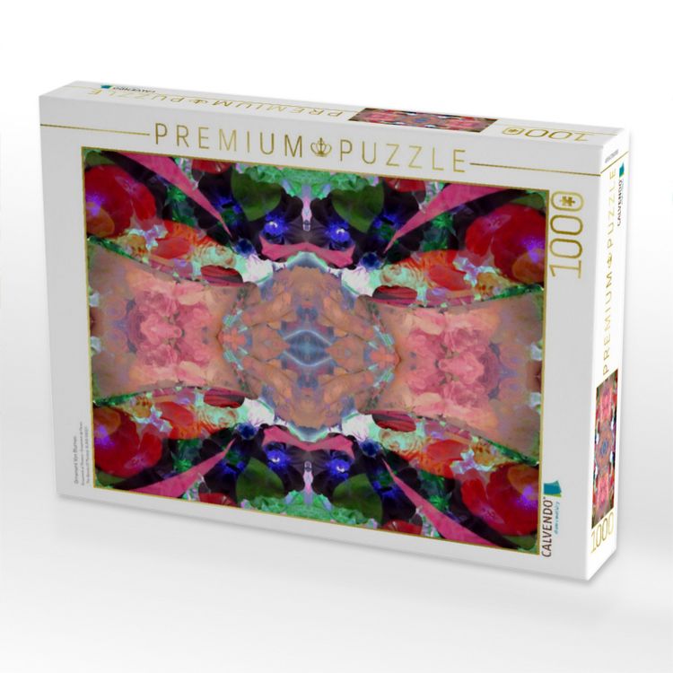 Produktbild: CALVENDO Puzzle Ornament Von Blumen | 1000 Teile Lege-Gr&ouml;&szlig;e 64x48cm Foto-Puzzle f&uuml;r gl&uuml;ckliche Stunden