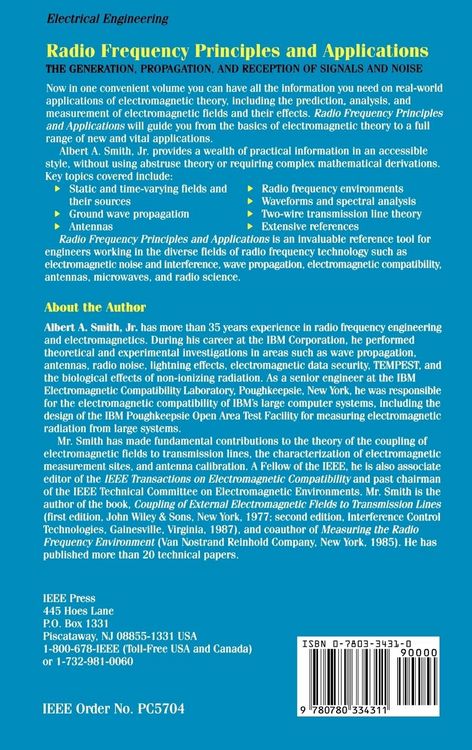 Produktbild: Radio Frequency Principles and Applications