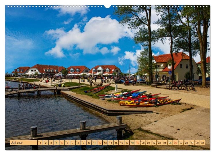 Produktbild: Impressionen Ostseebad Rerik (Wandkalender 2026 DIN A2 quer), CALVENDO Monatskalender