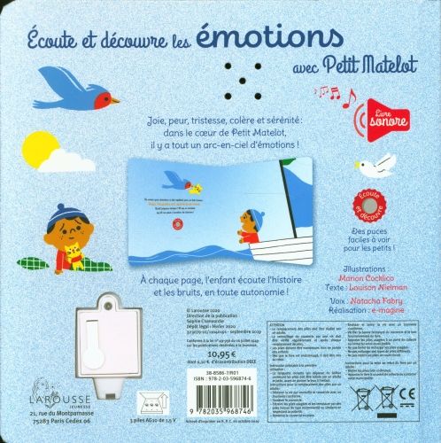 Produktbild: Ecoute et d&eacute;couvre les &eacute;motions : avec Petit Matelot