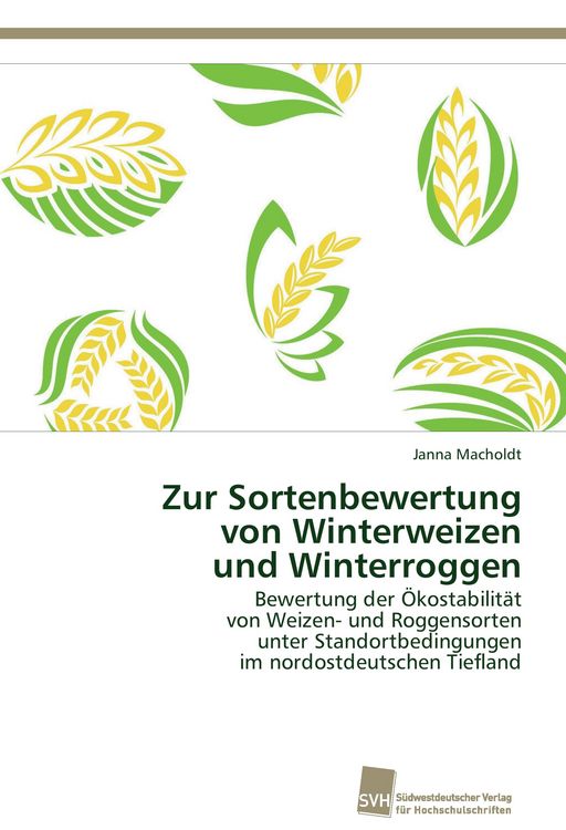 Produktbild: Zur Sortenbewertung von Winterweizen und Winterroggen