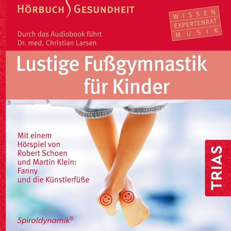 Produktbild: Lustige Fußgymnastik für Kinder - Hörbuch
