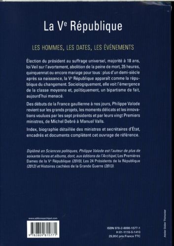 Produktbild: La Ve Republique ; une Histoire