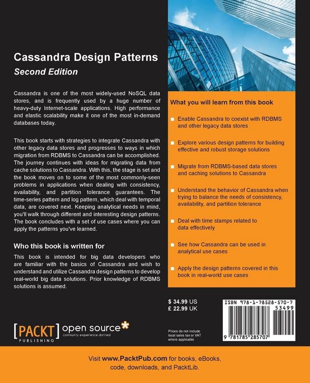 Produktbild: Cassandra Design Patterns - Second Edition