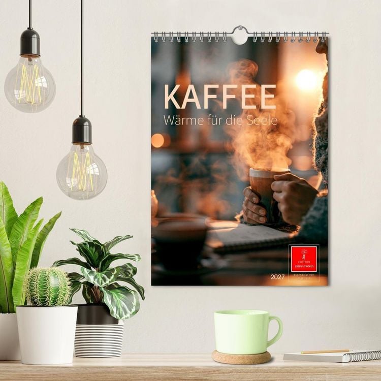 Produktbild: Kaffee - W&auml;rme f&uuml;r die Seele (Wandkalender 2027 DIN A4 hoch), CALVENDO Monatskalender