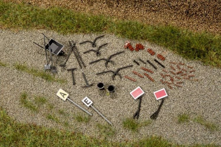 Produktbild: Auhagen 41670 H0 Gleisbau-Set Zubeh&ouml;r