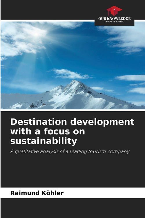 Produktbild: Destination development with a focus on sustainability