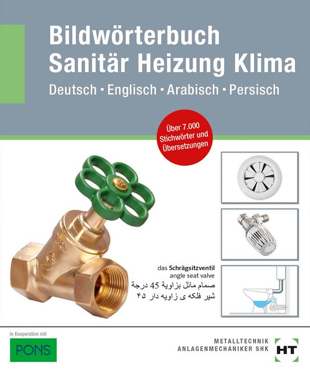 Produktbild: eBook inside: Buch und eBook Bildw&ouml;rterbuch Sanit&auml;r, Heizung, Klima
