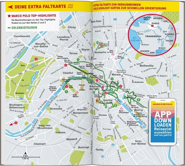 Produktbild: MARCO POLO Reisef&uuml;hrer Paris
