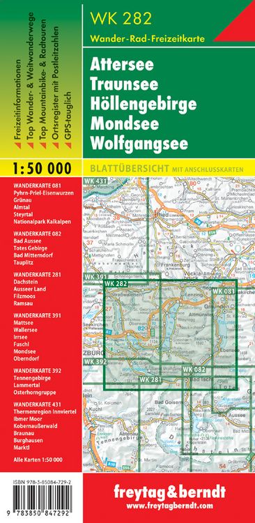 Produktbild: Attersee Traunsee