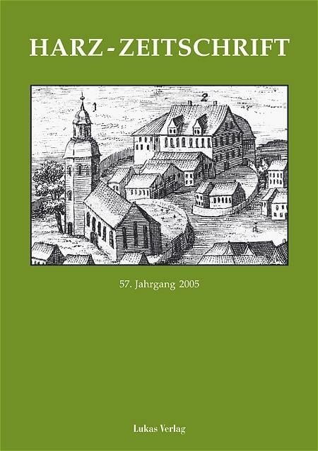 Produktbild: Harz-Zeitschrift f&uuml;r den Harz-Verein f&uuml;r Geschichte und Altertumskunde