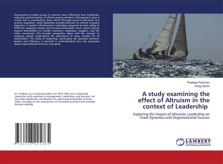 Produktbild: A study examining the effect of Altruism in the context of Leadership