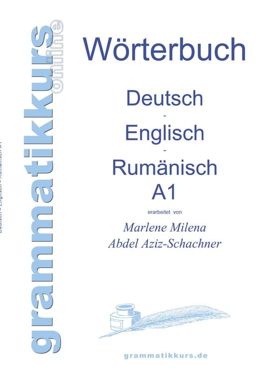 Produktbild: W&ouml;rterbuch Deutsch - Englisch - Rum&auml;nisch A1