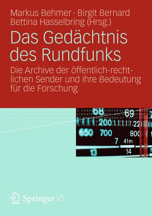 Produktbild: Das Ged&auml;chtnis des Rundfunks