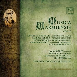Produktbild: Musica Warmiensis Vol. 2 (Weltersteinspielung)
