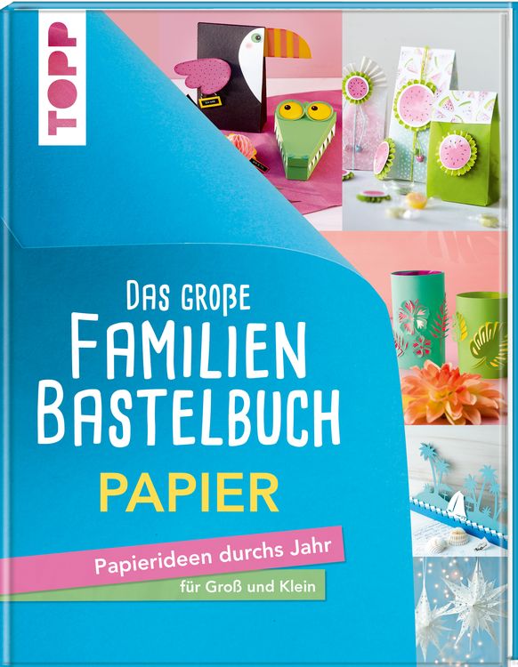 Produktbild: Das gro&szlig;e Familienbastelbuch Papier