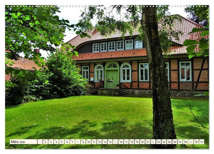 Produktbild: Rotenburg - Die bunte Stadt an der W&uuml;mme (hochwertiger Premium Wandkalender 2026 DIN A2 quer), Kunstdruck in Hochglanz