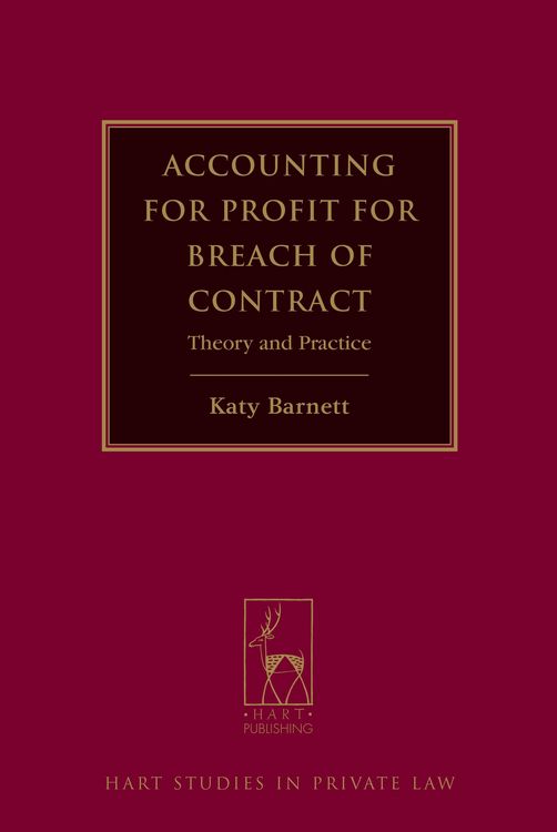 Produktbild: Accounting for Profit for Breach of Contract