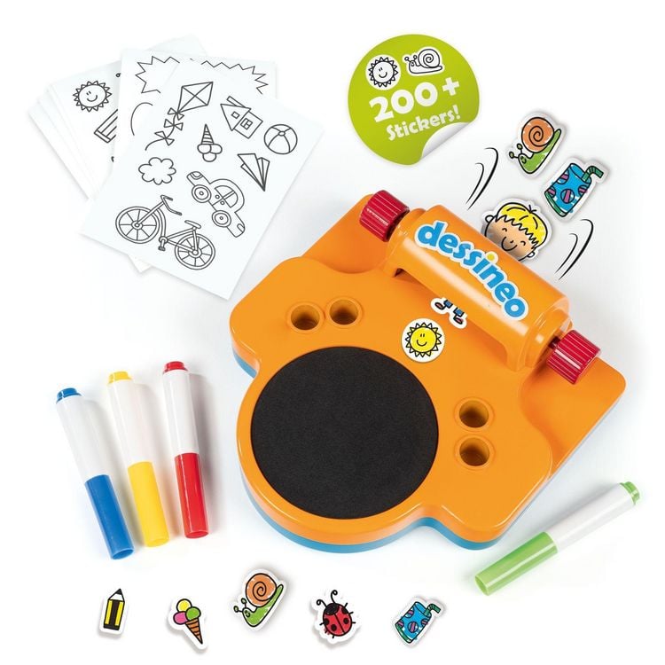 Produktbild: Jumbo 1110100010 - Dessineo Stickers Studio, Zeichnen lernen, Malset