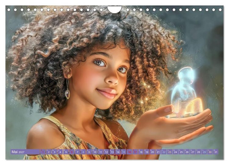 Produktbild: Faszination Licht - Durch Kinderaugen gesehen (Wandkalender 2027 DIN A4 quer), CALVENDO Monatskalender