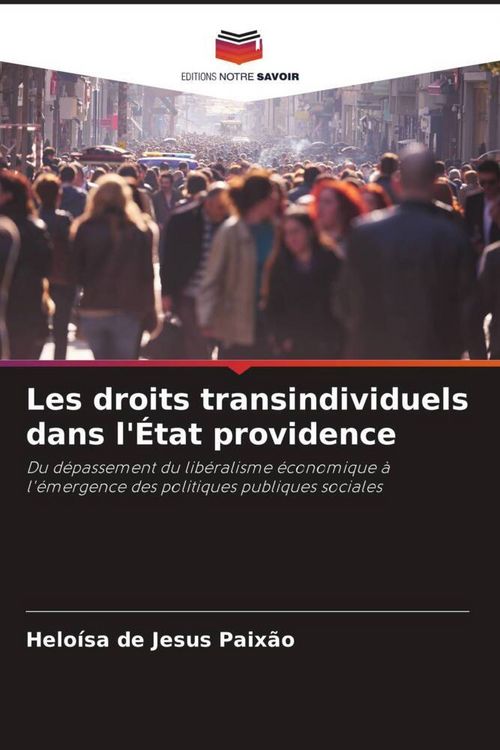 Produktbild: Les droits transindividuels dans l'&Eacute;tat providence