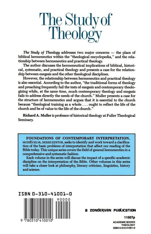 Produktbild: The Study of Theology