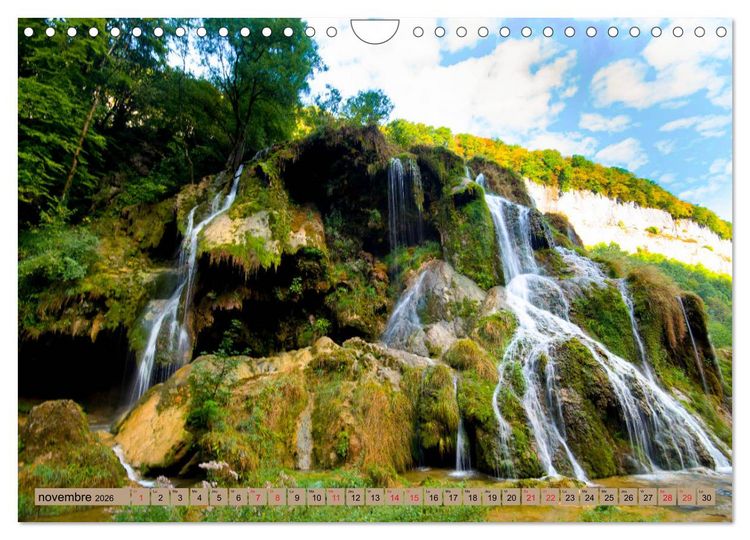 Produktbild: La Franche-Comt&eacute; magique (Calendrier mural 2026 DIN A4 vertical), CALVENDO calendrier mensuel