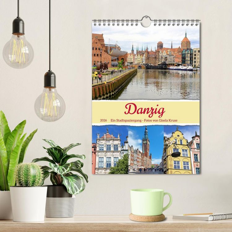 Produktbild: Danzig - Ein Stadtspaziergang (Wandkalender 2026 DIN A4 hoch), CALVENDO Monatskalender