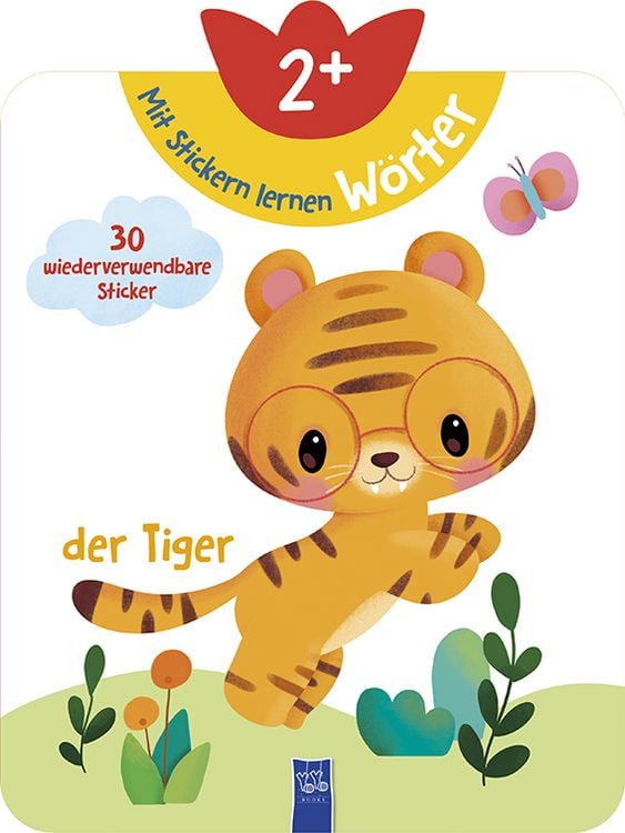 Produktbild: Mit Stickern lernen 2+ (W&ouml;rter)