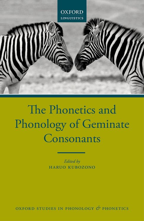 Produktbild: The Phonetics and Phonology of Geminate Consonants