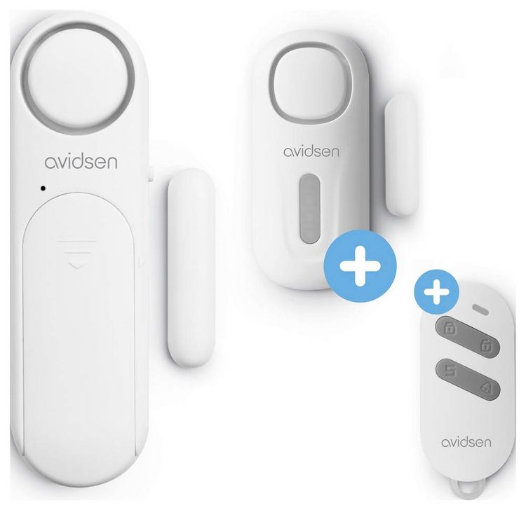Produktbild: Avidsen T&uuml;r-/Fensteralarm Wei&szlig; Set 120 dB 100023