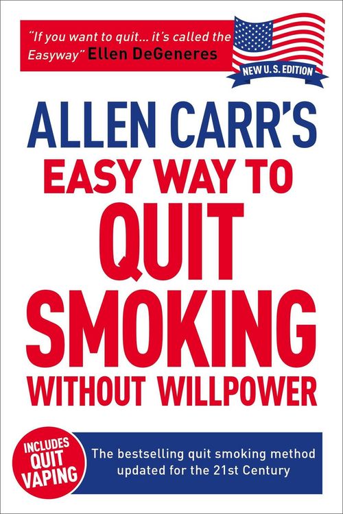 Produktbild: Allen Carr's Easy Way to Quit Smoking Without Willpower - Includes Quit Vaping