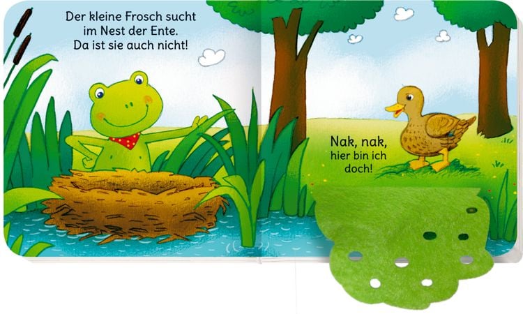 Produktbild: Minifanten 15: Fühl doch mal, kleiner Frosch!
