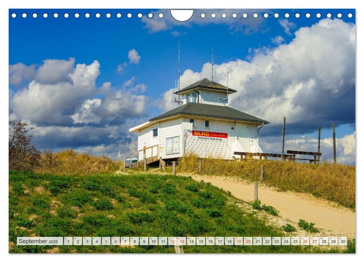 Produktbild: Ahrenshoop Impressionen (Wandkalender 2026 DIN A4 quer), CALVENDO Monatskalender