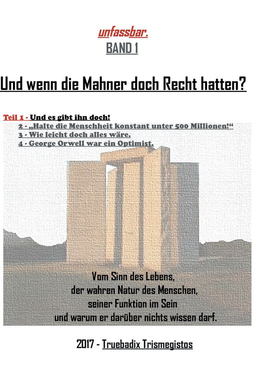 Produktbild: Und wenn die Mahner doch Recht hatten?